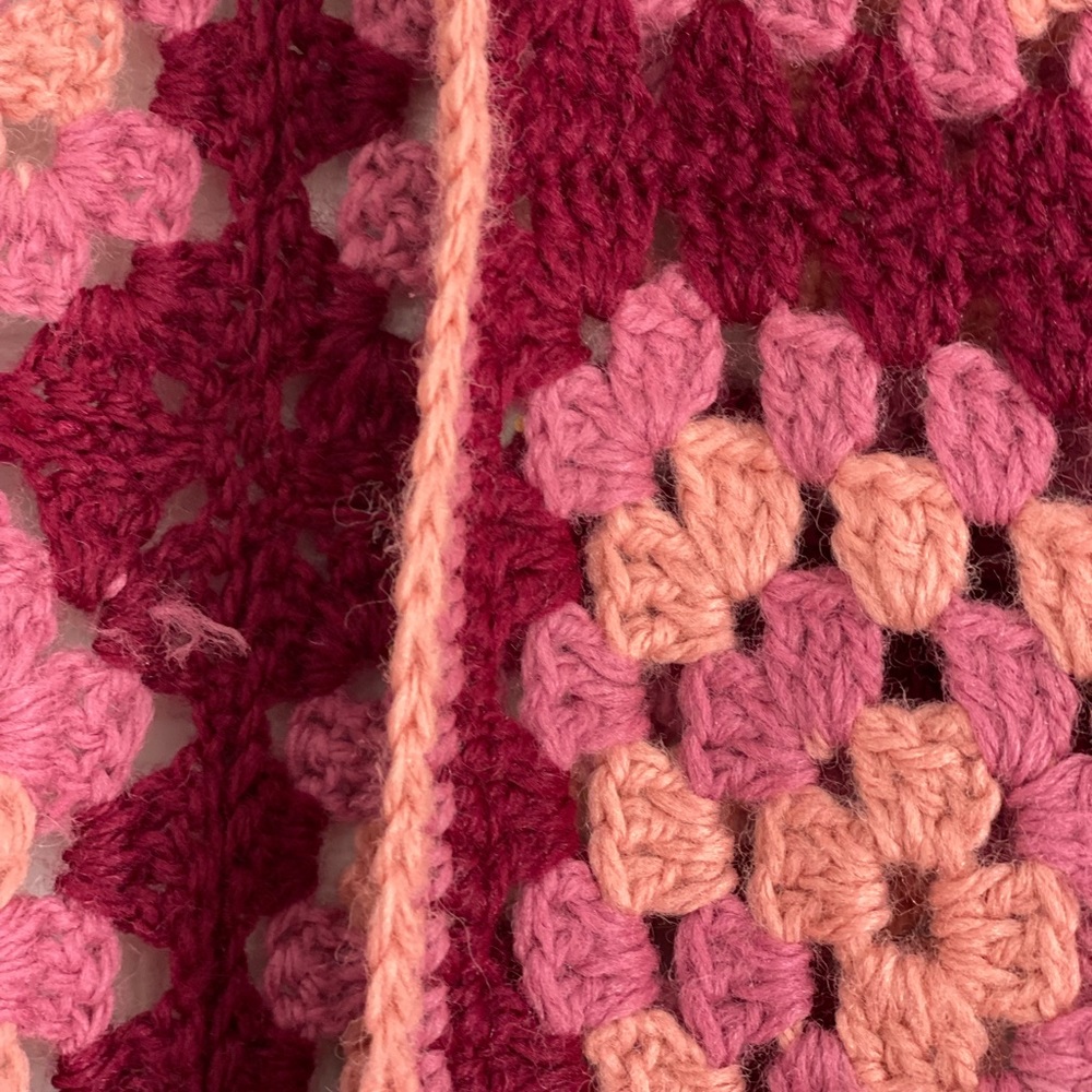 Handmade Granny Square Vest